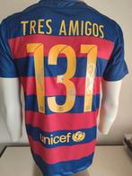 Messi, Suarez, Neymar gesigneerd fc Barcelona shirt met coa, Verzamelen, Ophalen of Verzenden, Nieuw, Shirt