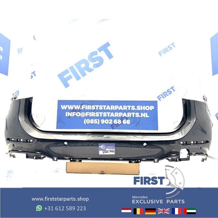 S206 AMG BUMPER ZWART WIT GRIJS BLAUW ROOD 206 2023 ESTATE C, Auto-onderdelen, Carrosserie, Bumper, Mercedes-Benz, Achter, Gebruikt