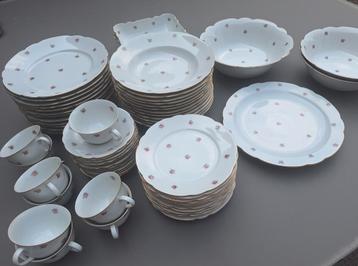 Bavaria porselein servies Johann Seltmann Vohenstraub  ELLY, Enlèvement, Comme neuf, Porcelaine, Assiettes(s)