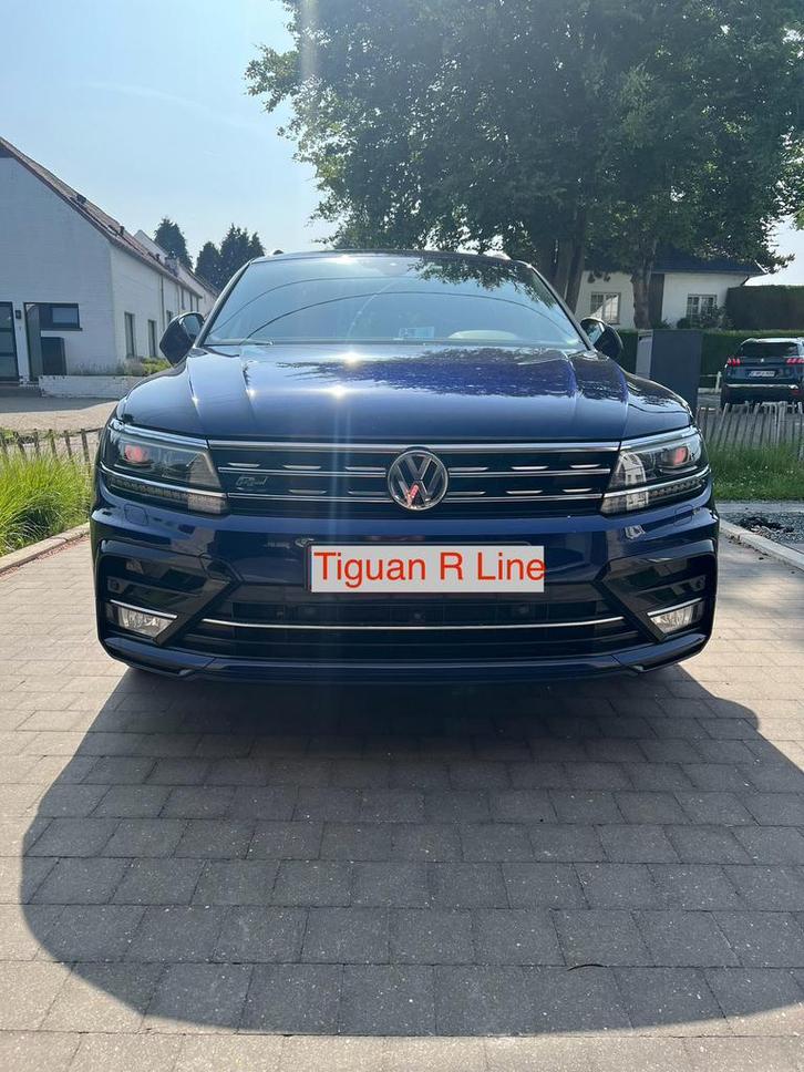 Tiguan R Line, Auto's, Volkswagen, Particulier, Tiguan, Benzine, Blauw, Ophalen