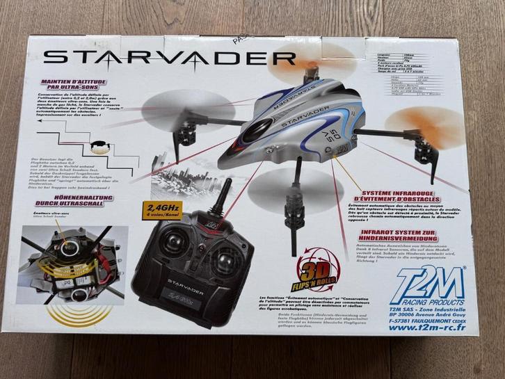 Drone Quadcopter T2M TS5141geen batterij meegeleverd, Hobby en Vrije tijd, Modelbouw | Radiografisch | Helikopters en Quadcopters