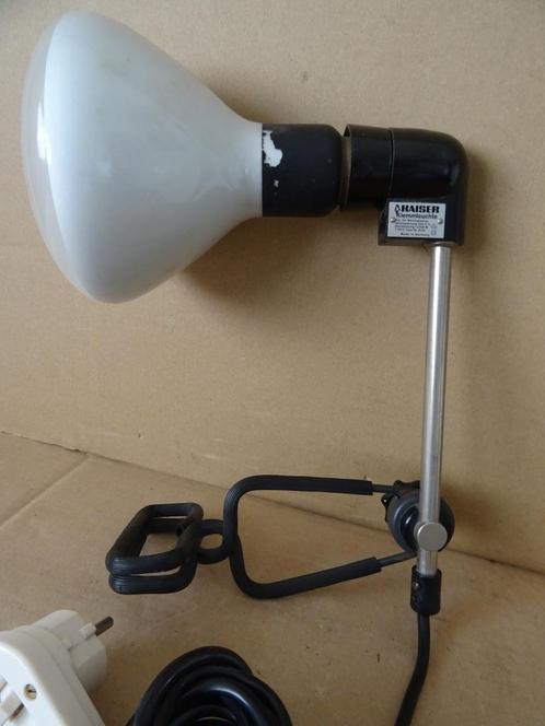 Vintage lamp designlamp klemlamp Kaiser klemlamp Bauhaus, Huis en Inrichting, Lampen | Tafellampen, Gebruikt, Minder dan 50 cm