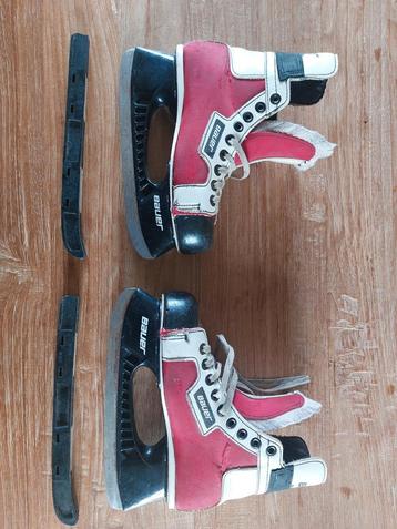 Vintage schaatsen bauer 