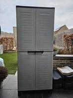 2 stuks kunststof opbergkasten afm h173 x b73 x d40cm, Jardin & Terrasse, Stockage & Armoires de jardin, Enlèvement, Utilisé, Synthétique