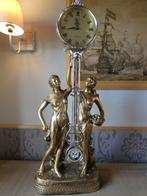 Grande statue avec horloge 79 cm., Maison & Meubles, Accessoires pour la Maison | Horloges, Enlèvement, Utilisé, Analogique, Horloge sur pied