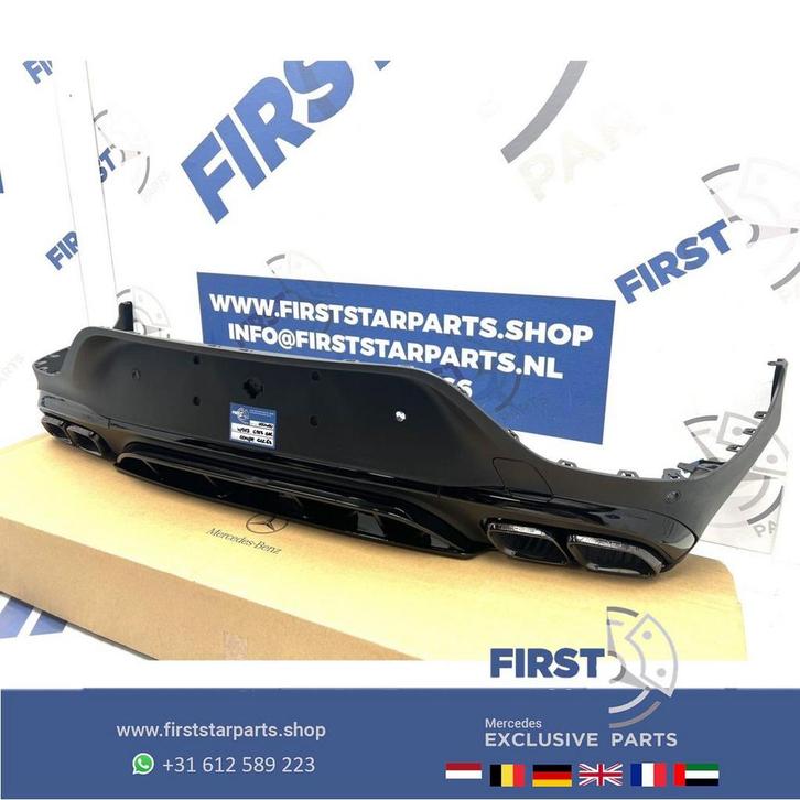 W253 C253 GLC63 AMG DIFFUSER voor Mercedes GLC Klasse AMG GL, Auto-onderdelen, Overige Auto-onderdelen, Mercedes-Benz, Gebruikt