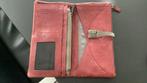 Portefeuille in Bordeaux-rood leder ABBACINO, Bijoux, Sacs & Beauté, Porte-monnaie & Portefeuilles, Comme neuf, Autres marques