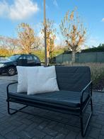 Slaap/zetel, Huis en Inrichting, Ophalen, Gebruikt, Rechte bank, Stof