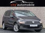 Volkswagen Touran 1.6 TDI DSG HIGHLINE 7 PLACES CARPLAY GPS, Auto's, Automaat, Gebruikt, Zwart, 4 cilinders