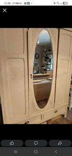 Garde robe ancienne, Ophalen, 100 tot 150 cm, Met lade(s), 50 tot 75 cm