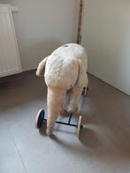 Eléphant Steiff ancien sur roues, années 1950
56 cm de long, Enlèvement