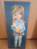 Vintage schilderij meisje, Enlèvement ou Envoi