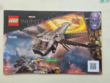 LEGO super heroes 76186 Black Panther Dragon Flyer, Kinderen en Baby's, Ophalen of Verzenden, Complete set, Lego