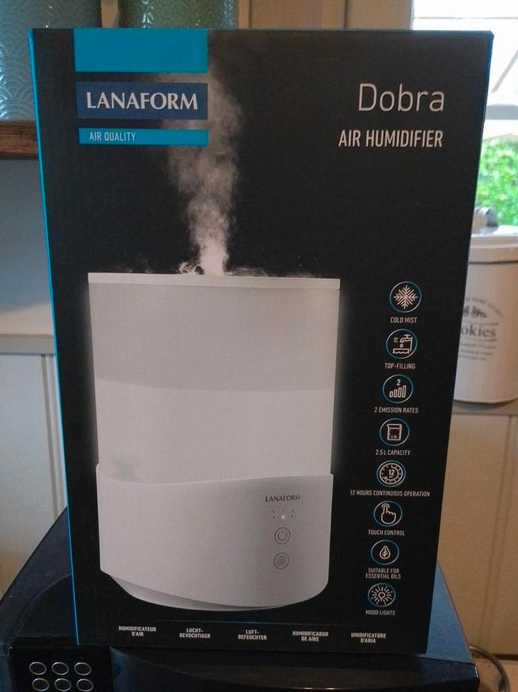 lanaform dobra luchtbevochtiger, Elektronische apparatuur, Luchtbehandelingsapparatuur, Nieuw, Luchtbevochtiger, Ophalen of Verzenden