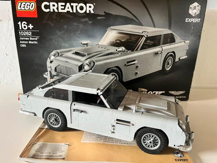 Lego Creator 10262 James Bond Aston Martin DB5, Kinderen en Baby's, Speelgoed | Duplo en Lego, Zo goed als nieuw, Lego, Complete set