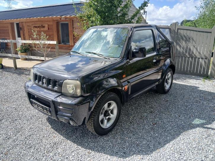 Suzuki jimny #Cabrio# 1300cc benzine !!4x4!! Bj 2006, Auto's, Suzuki, Bedrijf, Te koop, Jimny, 4x4, Airbags, Boordcomputer, Centrale vergrendeling