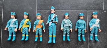 Grote Thunderbirds poppen (19 en 24 cm) beschikbaar voor biedingen