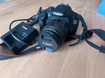 Canon EOS 1200D + EFS 18-55mm + Canon lader en batterij, Audio, Tv en Foto, Fotocamera's Digitaal, Ophalen of Verzenden, Gebruikt