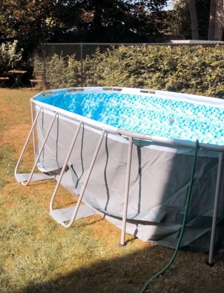 Piscine Bestway 4,27 m x 2,50 m, Jardin & Terrasse, Piscines, Comme neuf, Piscines hors sol, 80 à 120 cm, 400 cm ou plus, 200 à 300 cm