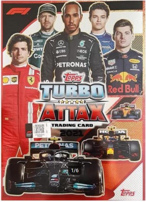 Turbo Attax F1 2021 Topps., Collections, Marques automobiles, Motos & Formules 1, Neuf, Voitures, Envoi