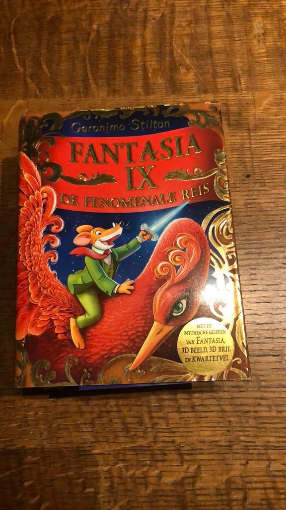 Geronimo Stilton - Fantasia IX, Boeken, Kinderboeken | Jeugd | onder 10 jaar, Zo goed als nieuw, Ophalen