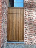 Voordeur hout afrormosia, Doe-het-zelf en Bouw, Raamkozijnen en Schuifdeuren, Ophalen, Nieuw, Hout
