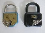 2x vintage ABUS hangslot, Ophalen of Verzenden