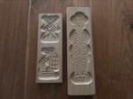 2 x speculaas vorm plank molen / Piet NIEUW, Antiek en Kunst, Antiek | Keukengerei, Ophalen of Verzenden