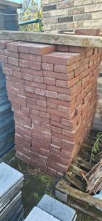 +- 35m² nieuwe kleiklinkers, Ophalen