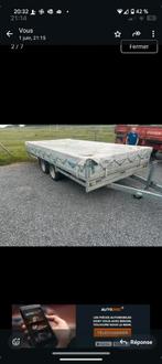 Remorque hulco 3'5 t, Auto diversen, Aanhangers en Bagagewagens, Ophalen, Gebruikt