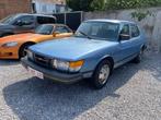 SAAB 900 CLASSIC, Auto's, Saab, Voorwielaandrijving, 4 deurs, 4 cilinders, Blauw