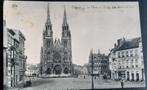 Oostende OSTENDE place EGLISE, Verzamelen, Postkaarten | België, Ophalen of Verzenden