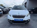 Peugeot 2008 1.2i PURETECH AUTOMAAT NAVI LEDER PANO-DAK PDC, Auto's, Peugeot, Automaat, Euro 5, 1199 cc, Wit