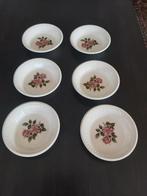 Wedgwood - Briare Rose - 6x Compote schaaltjes, Huis en Inrichting, Keuken | Servies, Ophalen of Verzenden, Zo goed als nieuw