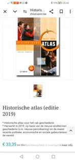 Historische atlas editie 2019, Boeken, Schoolboeken, Ophalen of Verzenden, Nederlands