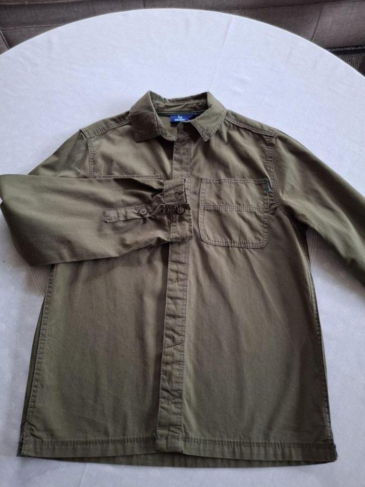Jongenshemdjes met lange mouwen maat 140, Kinderen en Baby's, Kinderkleding | Maat 140, Zo goed als nieuw, Jongen, Shirt of Longsleeve