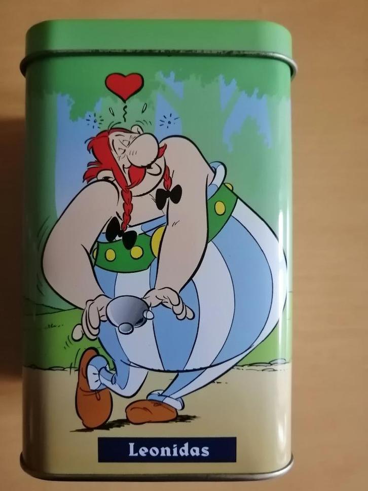 Boite chocolaterie Leonidas "ASTERIX & OBELIX", Verzamelen, Blikken, Zo goed als nieuw, Ophalen of Verzenden