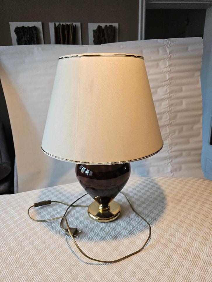 Lampe de table vintage des années 70, Antiquités & Art, Curiosités & Brocante, Enlèvement