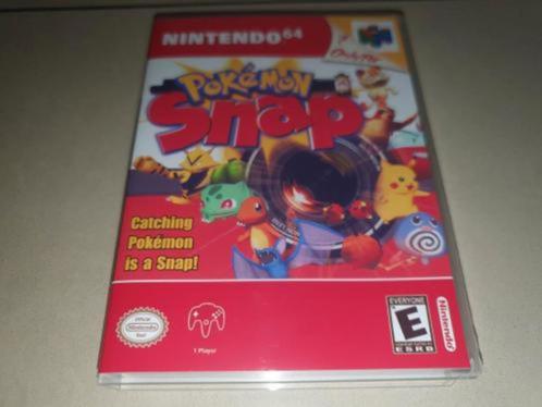 Pokemon Snap N64 Game Case (2), Consoles de jeu & Jeux vidéo, Jeux | Nintendo 64, Comme neuf, Envoi