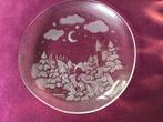 Walther-Glas. Oud kerstbord. 18 cm. Originele doos. 6 stuks, Ophalen of Verzenden