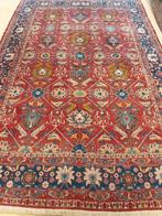 Antique persian hand made Varamin rug 308 cmx203 cm., Ophalen, Zo goed als nieuw