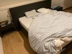 Bed, Huis en Inrichting, Slaapkamer | Bedden, Ophalen, Gebruikt, Zwart, Tweepersoons