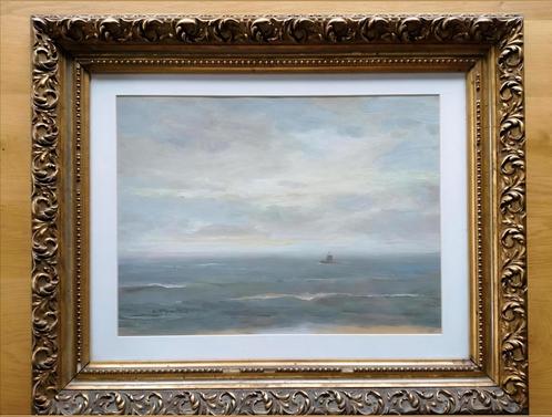 Marine Karel Heyndrickx, Antiek en Kunst, Kunst | Schilderijen | Klassiek, Ophalen of Verzenden