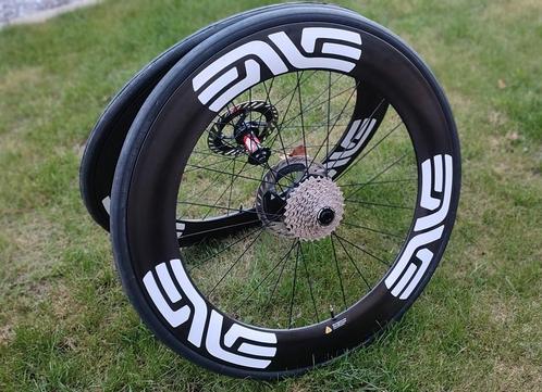 Enve SES 7.8 disc carbon wielen, Fietsen en Brommers, Fietsonderdelen, Zo goed als nieuw, Ophalen of Verzenden