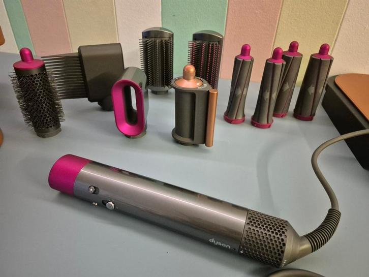 Dyson - Airwrap - Gift Edition met Reisetui - Roze, Elektronische apparatuur, Persoonlijke Verzorgingsapparatuur, Zo goed als nieuw