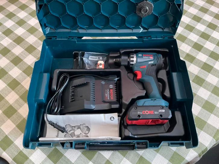 Bosch Professional GSR18V-45 + oplader + 4Ah ProCore (NIEUW), Bricolage & Construction, Outillage | Foreuses, Neuf, Enlèvement ou Envoi