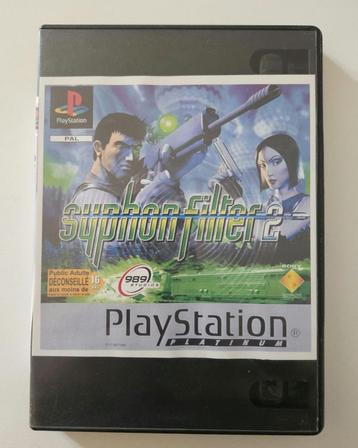 Syphon Filter 2 PS1 (2 disc), Enlèvement ou Envoi, 1 joueur, Aventure et Action, Comme neuf