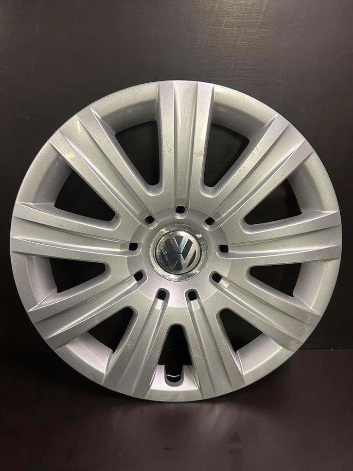 1 VW Tiguan Passat Golf 6,7,8 Caddy 16" wieldop, Auto diversen, Wieldoppen, Zo goed als nieuw