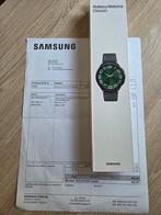 SAMSUNG WATCH 6 CLASSIC 47MM ZWART MET GARANTIE, Ophalen, Zwart, Zo goed als nieuw, Samsung galaxy watch