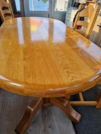 Eettafel en 4 stoelen, Ophalen, Zo goed als nieuw